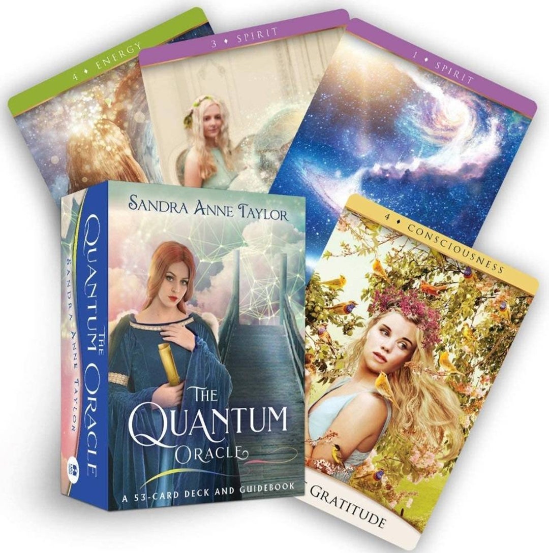 CARD DECK!! the Quantum Oracle Deck and Guidebook Set (53