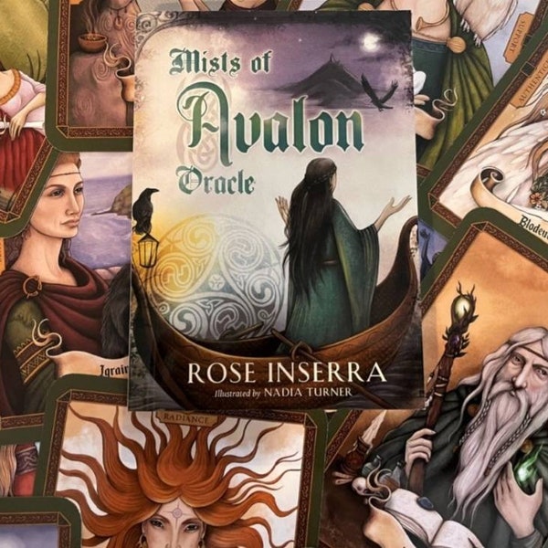 Mists of Avalon Oracle: 36 Full-Color Cards & Guidebook