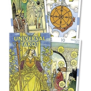 CARD DECK!! Universal Tarot Deck with Instructions (78 cards)(standard version)