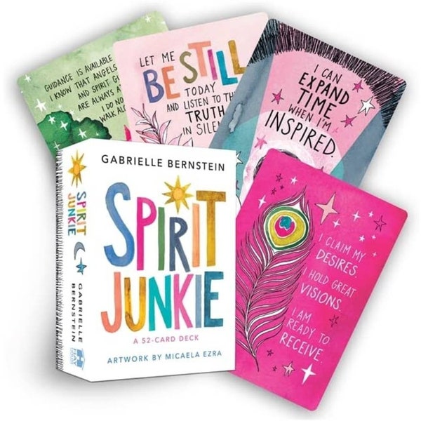 CARD DECK!! Spirit Junkie Oracle Deck (52 cards)(standard version)