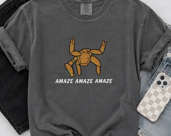 Comfort Colors Amaze Rocky Alien Shirt, Book lover Gift,Funny Sci-Fi Quote Space Graphic Tee,Project Hail Mary Inspired, NOT Embroidery, DTF