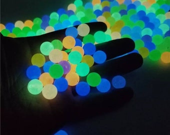 Strong Luminous Beads Glow In The Dark Fishing Loose Spacer Beads for Jewellery Marking DIY Necklace Bracelet
