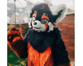 Fursuit Full-body Red Panda Customization Furry Paws Head Tail