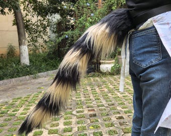 SCLMRO Flexible Silicone Fursuit Tail Skeleton 62cm , Custom Commission Open