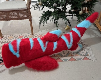 Fursuit Hai-Schwanz, furry Individualisierung