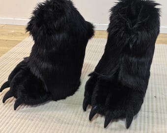 Fursuit digitigrade feet paws - Large furry Outdoor shoes cosplay SCLMRO