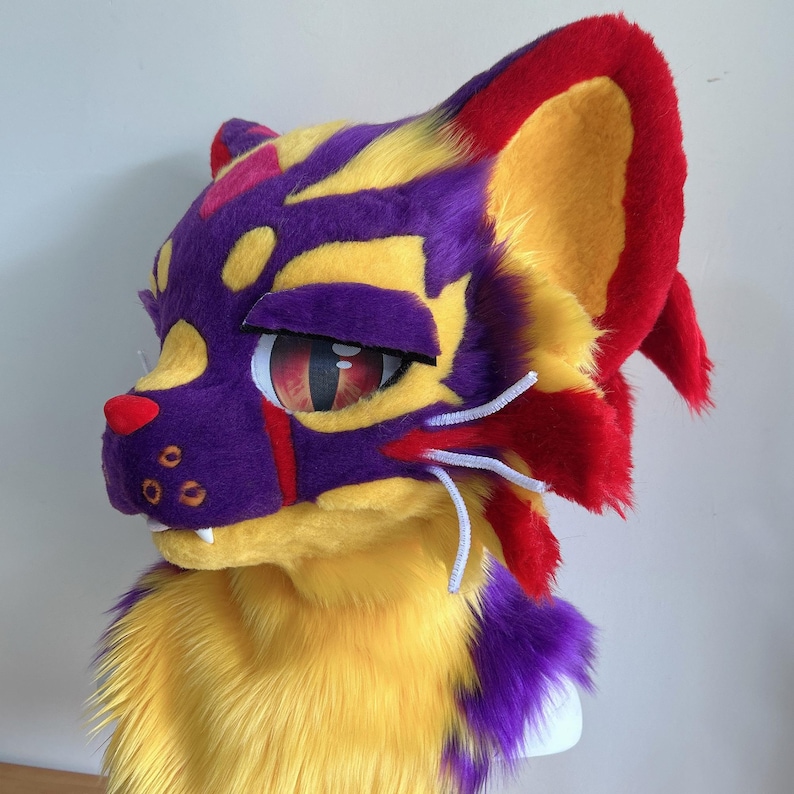 Fursuit Fantasy Creatures Furry Head - Accept Commission for Custom ...
