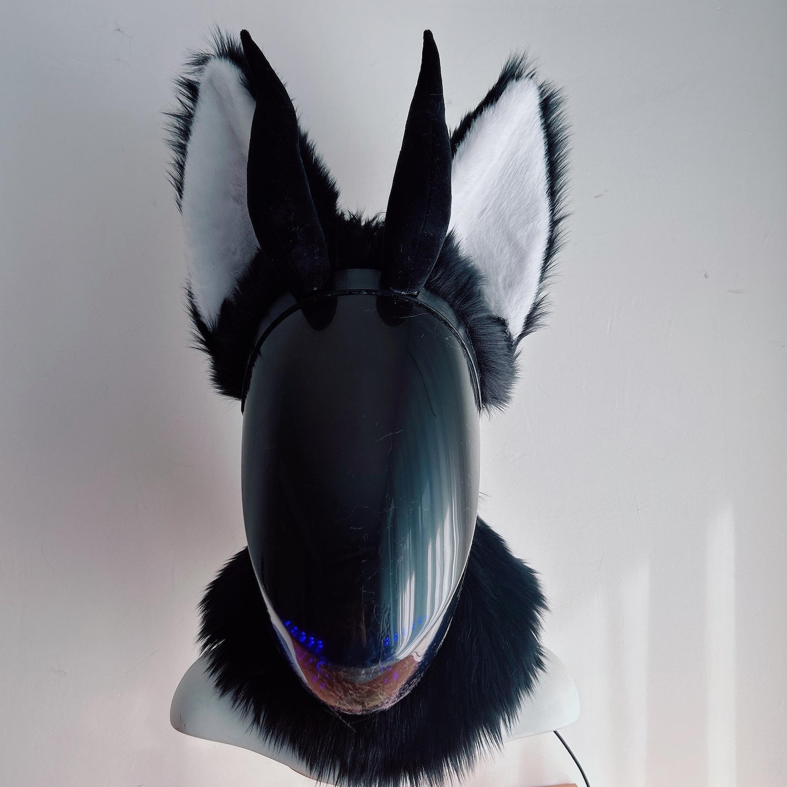 Goth Protogen Protogen Head Custom - Fursuit Head Personalized - Furry Cospaly - Etsy