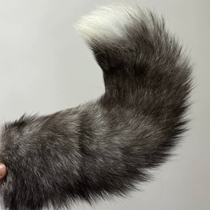 Cola de fursuit con control remoto: cola de cosplay que se mueve automáticamente