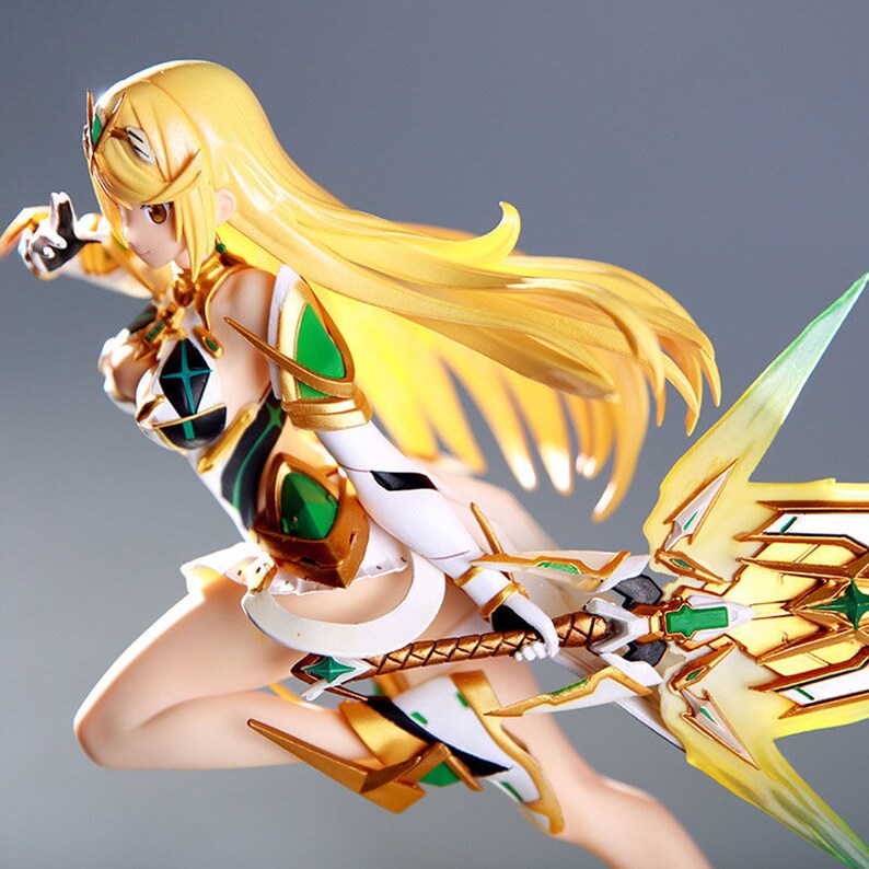 22cm Xenoblade 2 Pyra Mythra Anime Game Figurine Girl PVC | Etsy