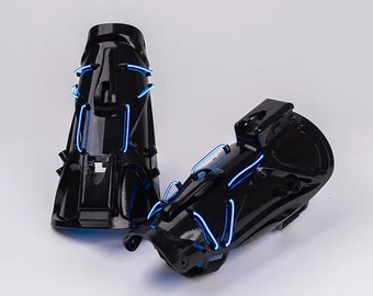 Cyberpunk Arm armor Photosensitive resin 3D printing Cyberpunk Cosplay Mechanical luminous Arm armor customizable