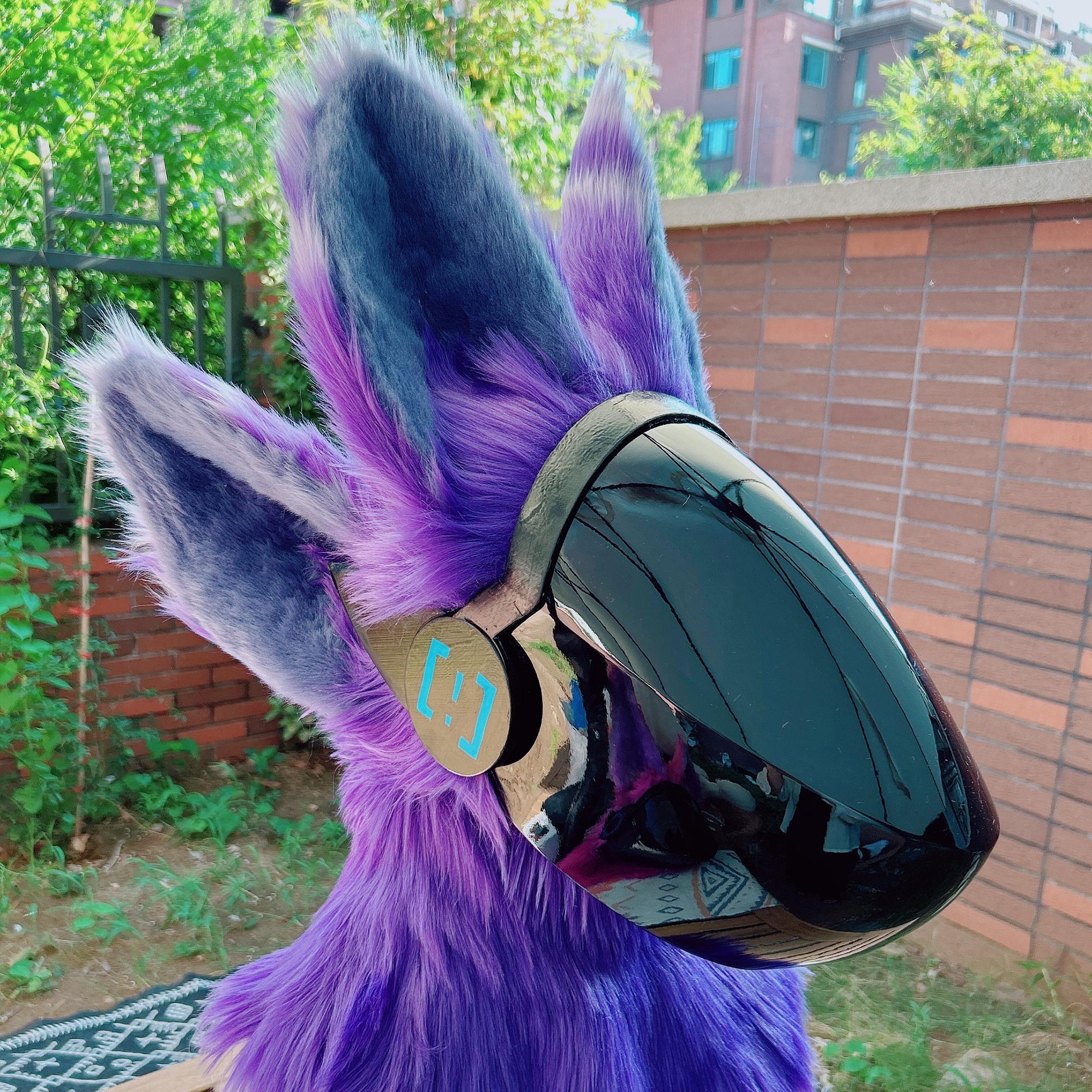 Protogen Head Custom - Fursuit Head Personalized - Furry Cospaly