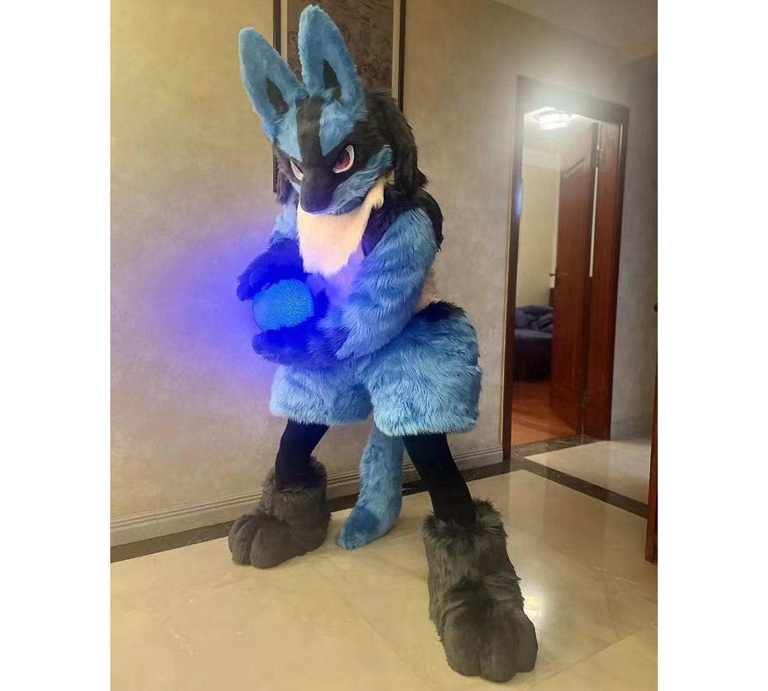 【オーダーメイド】ルカリオ 着ぐるみ ハンドメイド fursuit オーダーメイド】ルカリオ 着ぐるみ ハンドメイド fursuit