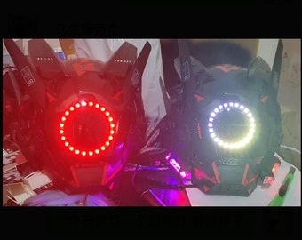 Just a demonstration of the new aperture effect - Cyberpunk mask -  Color lighting upgrade display.