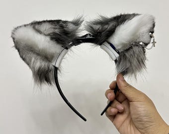 Custom Electric Animal Ears Headband | 4 Motors, 4 DOF, Sensor Modes, Cosplay