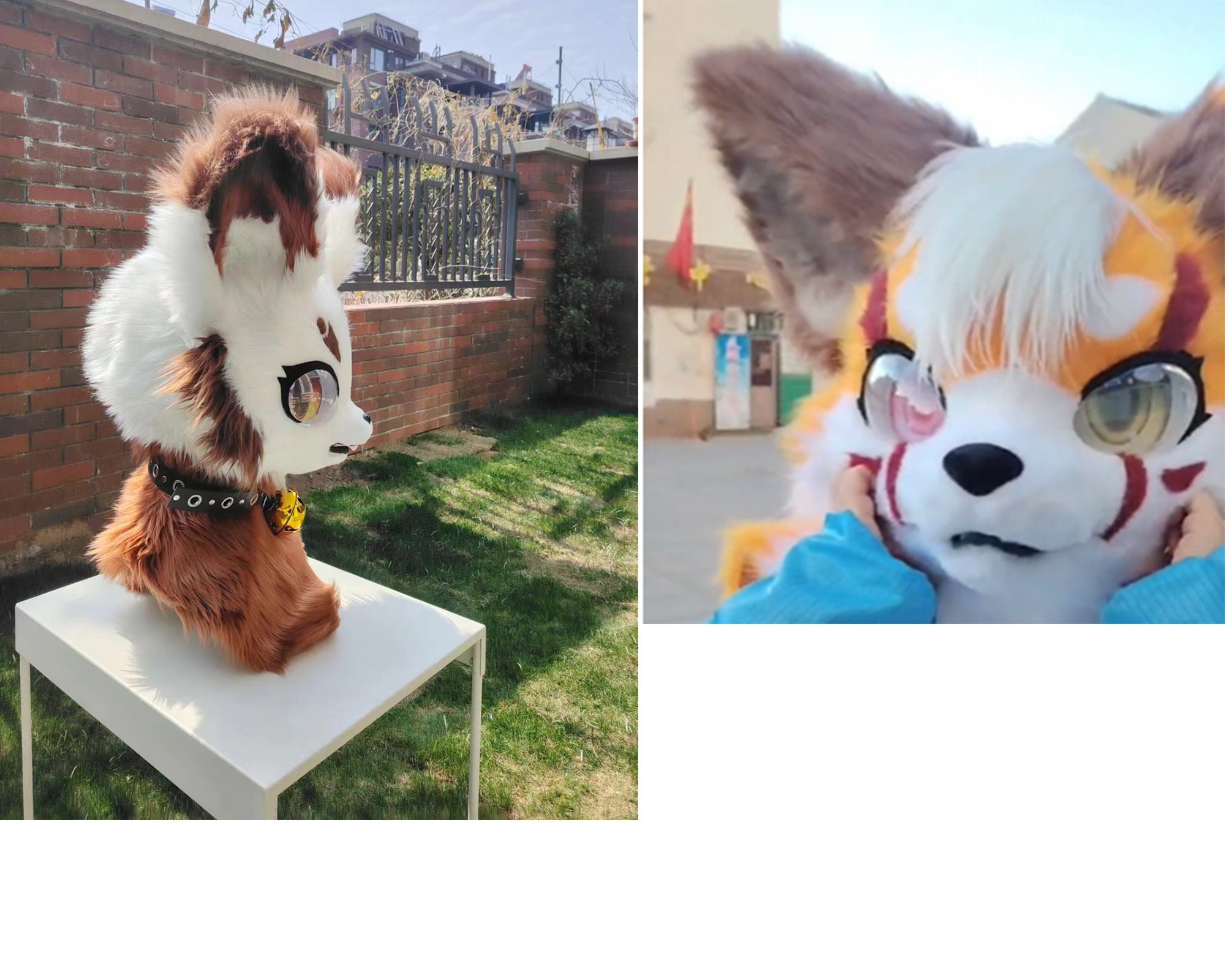 Fursuit Full-body Customization - Furry Paws Head Tail Shoes Clothes by ...