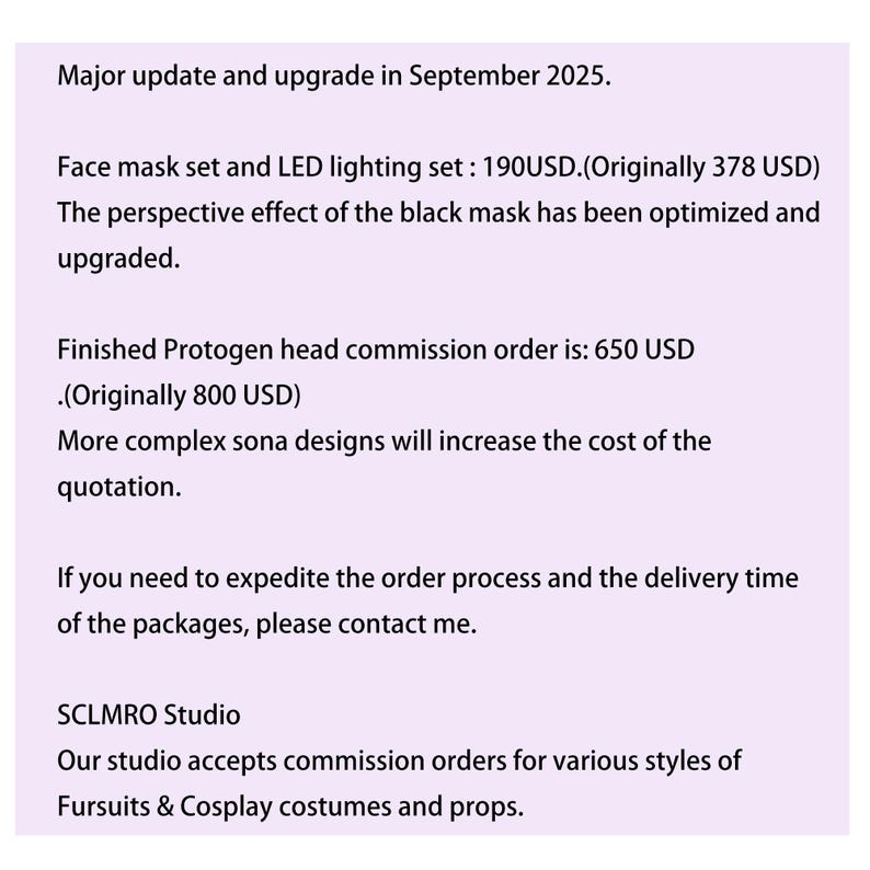 Protogen Head Custom - Fursuit Head Personalized - Furry Cospaly - Etsy