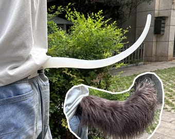 SCLMRO Flexible Silicone Fursuit Tail Skeleton , Custom Commission Open