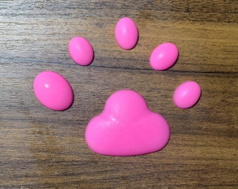 Fluorescent Silicone Paws Pads: Glow-in-the-Dark with Adhesive Tutorial