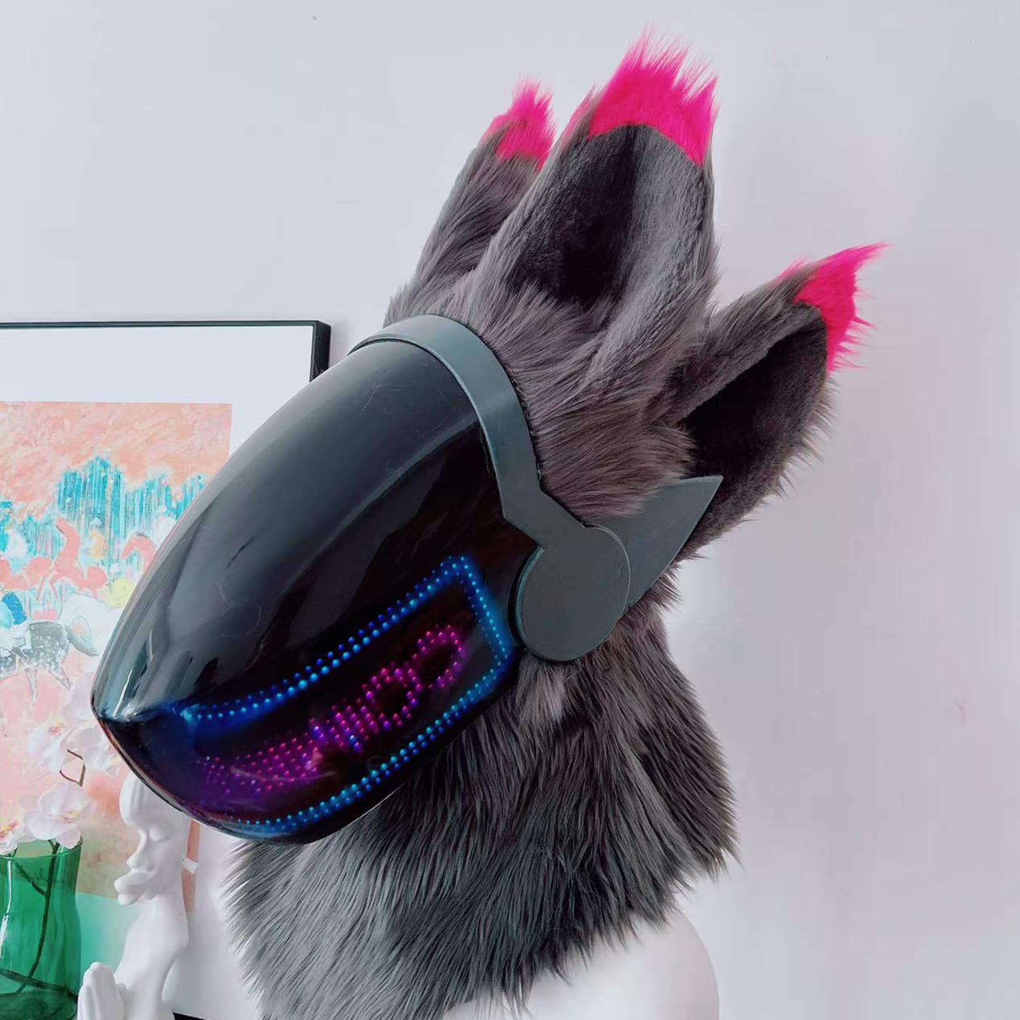 New Protogen Head Custom - Fursuit Head Personalized - Furry Cospaly - Etsy
