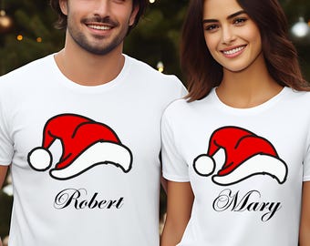 Matching Family Christmas Shirts, Family Christmas Shirt, Matching Xmas Tees, Custom Name Christmas Tee, Matching Noel Family Gift, Xmas Tee