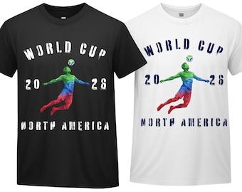 World Cup 2026 Sweatshirt, North America Soccer Shirt, Football Tournament Tee, Soccer Fan Gift, Futbol Lover, USA Canada Mexico, Sports Tee