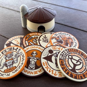 Oga's Cantina Coaster Set