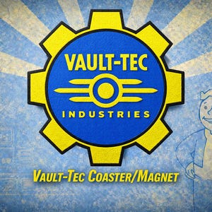 Aimant/sous-verre Fallout Vault-Tec Industries