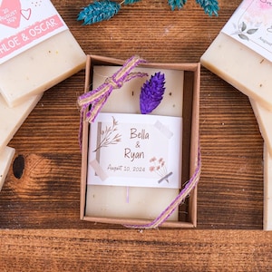 Handmade Scented Soap Favors, Personalized Wedding Favors for Guests, Natural Soap Gift, Bridal Shower Soap Favor, Baby Shower, Baptism Gift