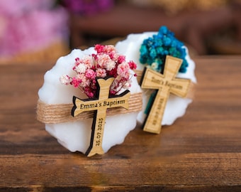 Handmade Soap Baptism Favors, Scented Soap, First Communion Gift, Baby Shower Favors, Baptism Soap Favors, Funeral Favors, Confirmation Gift