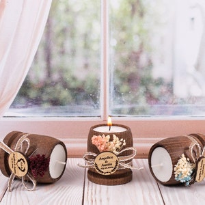 Bulk Wedding Favors for Guests, Rustic Bulk Candle Favors, Bridal ...