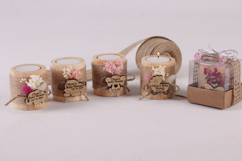 Handmade Baby Shower Candle Favors Birthday Bulk Favors Etsy