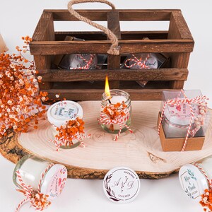 Bulk Wedding Favors for Guests, Rustic Bulk Candle Favors, Bridal ...