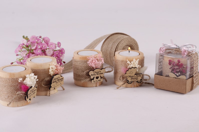 Handmade Baby Shower Candle Favors Birthday Bulk Favors Etsy