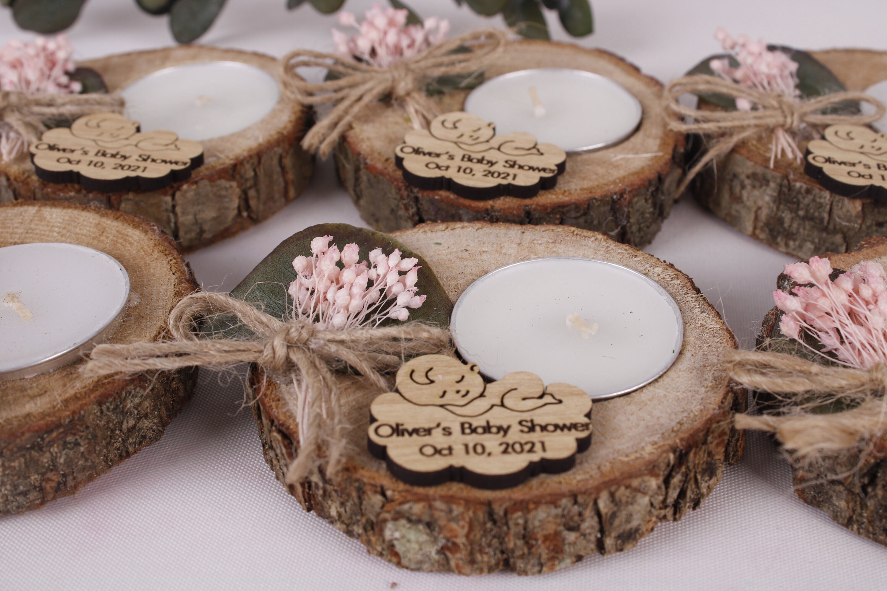 Handmade Baby Shower Candle Favors Birthday Bulk Favors Etsy