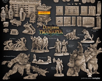 Dungeons of Thamarya, a collection by Cast n Play