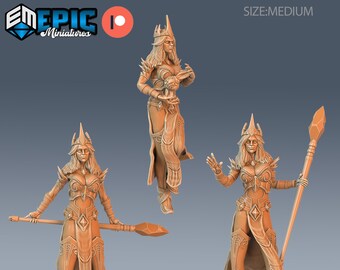 Wizard Female Player - Set | #74 - Sunrise Tavern  | Epic Miniatures