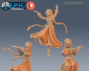 Norse Bard Girl - Set | #69 - Viking Age  | Epic Miniatures