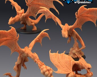 Draconic Wyvern - Set | #32 - Sky Dominion  | Epic Miniatures
