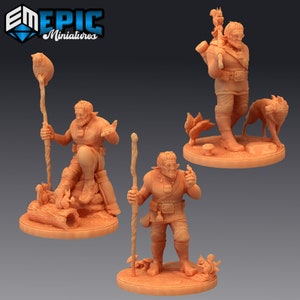 Firbolg Druid - Set | #50 - Infested Woodlands  | Epic Miniatures
