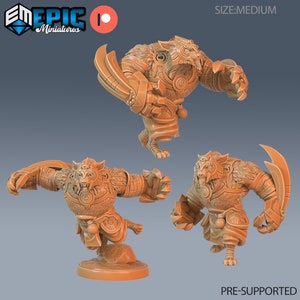 Armored Beast - Set | #65 - Little Folk  | Epic Miniatures