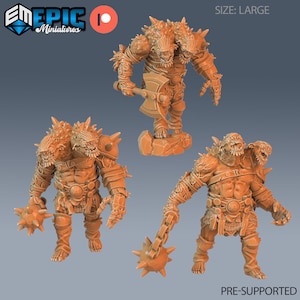 Ettin Beast - Set | #60 - Ancient Cold  | Epic Miniatures
