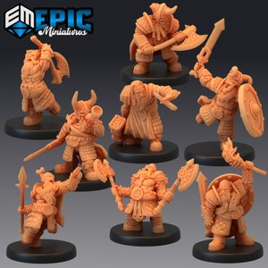 Dwarf Army - Set | #51 - Dwarven Mines | Epic Miniatures