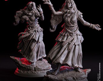 Yshma, Hex-Hand (2 poses), from collection The Devils Offspring by Flesh of Gods