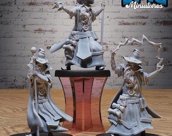 Old Wizard - Set | #147 - Magical Library  | Epic Miniatures