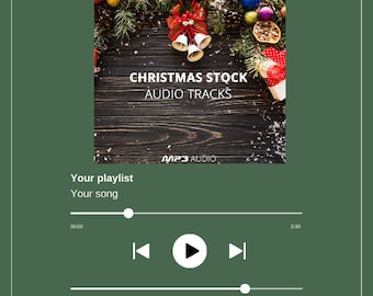 Christmas Stock Music Instant Download Royalty Free Stock Audio