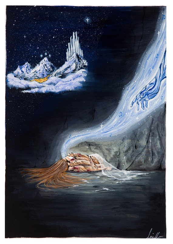 Melody of Hope ACOTAR Art print