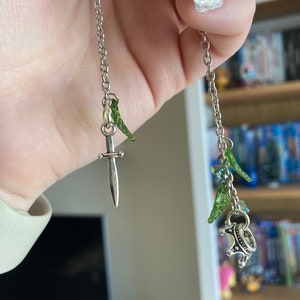 Prince chain bookmark or keychain