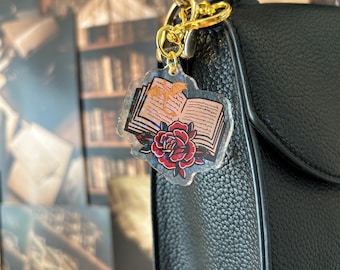Fantasy Book Keychain | Bag Charm | Phone Charm | Charm | Romantasy