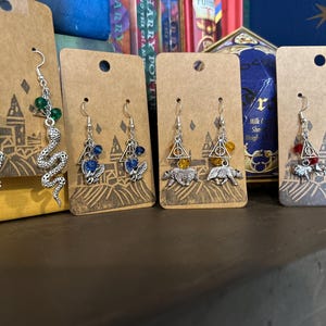 House Earrings | Bookish gifts